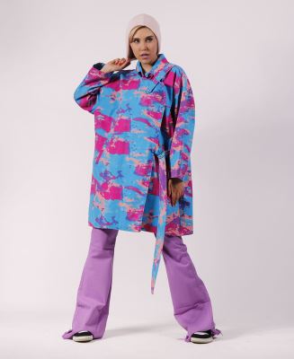 بارانی کراپ زنانه