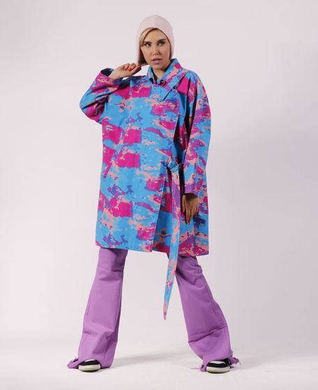 بارانی کراپ زنانه