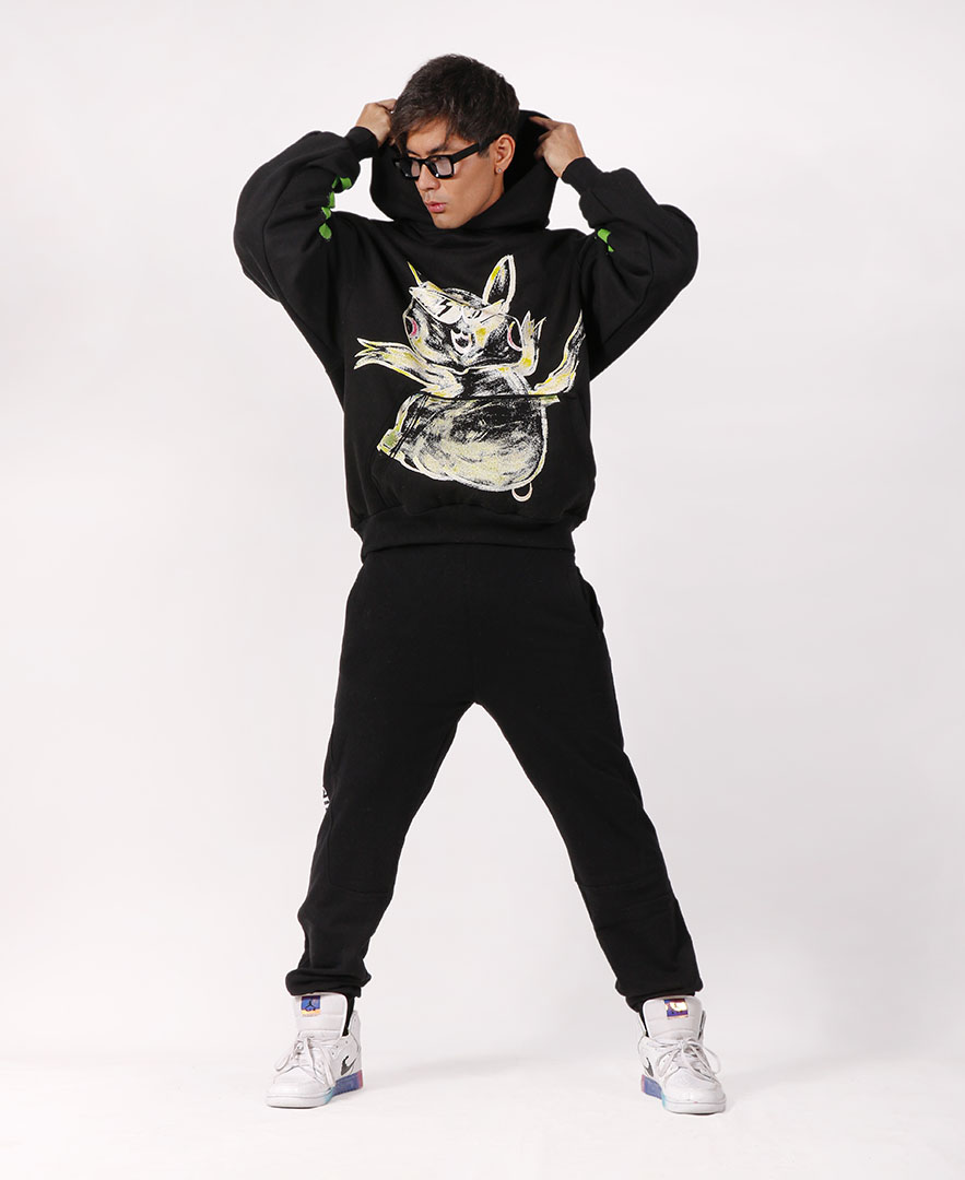 هودی چاپ دار مردانه