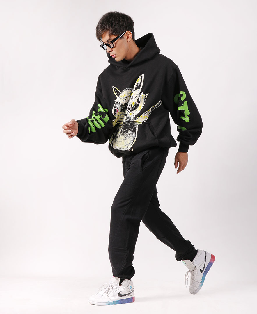 هودی چاپ دار مردانه