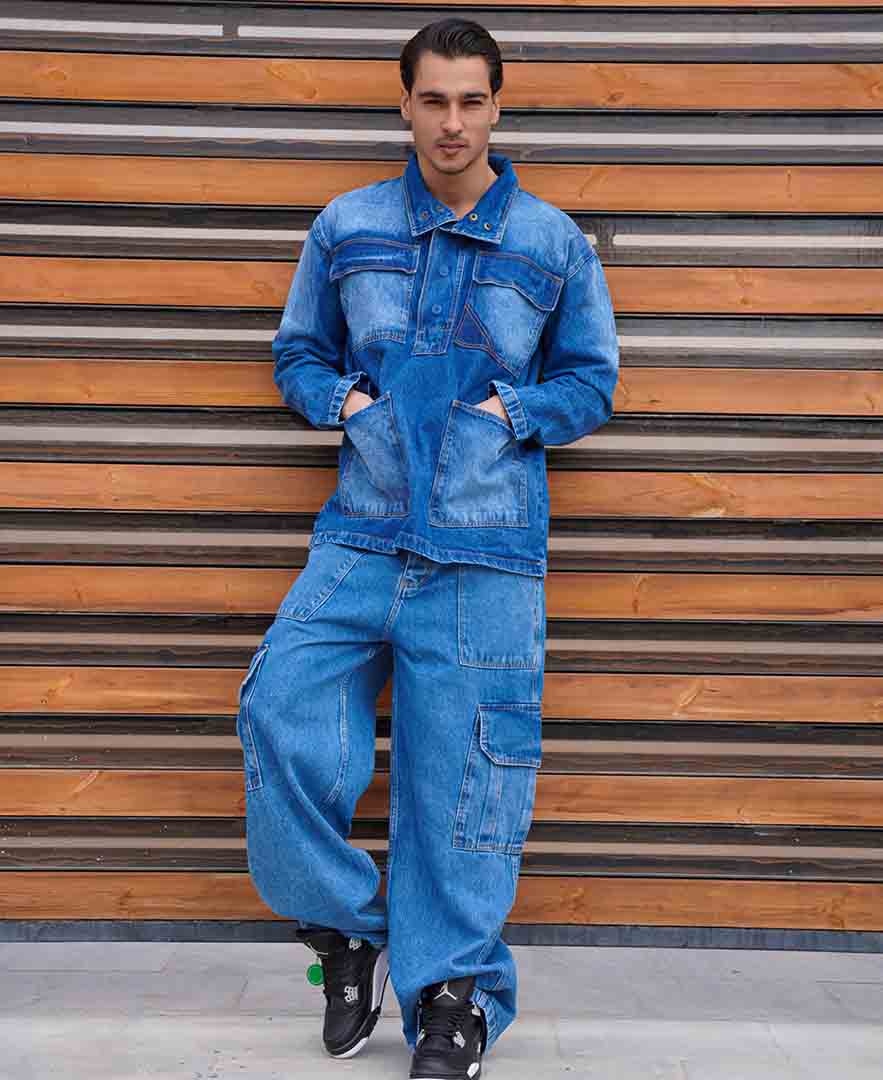 پیراهن شست دار مردانه