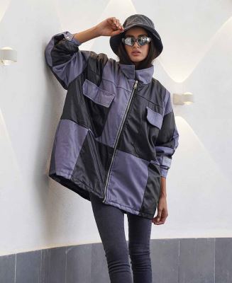 کاپشن تکه دوزی زنانه