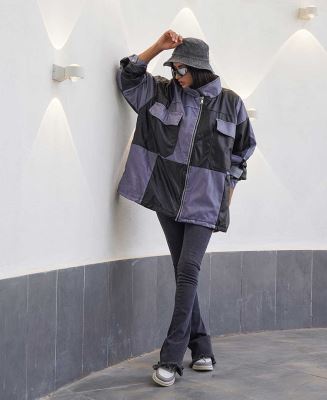 کاپشن تکه دوزی زنانه