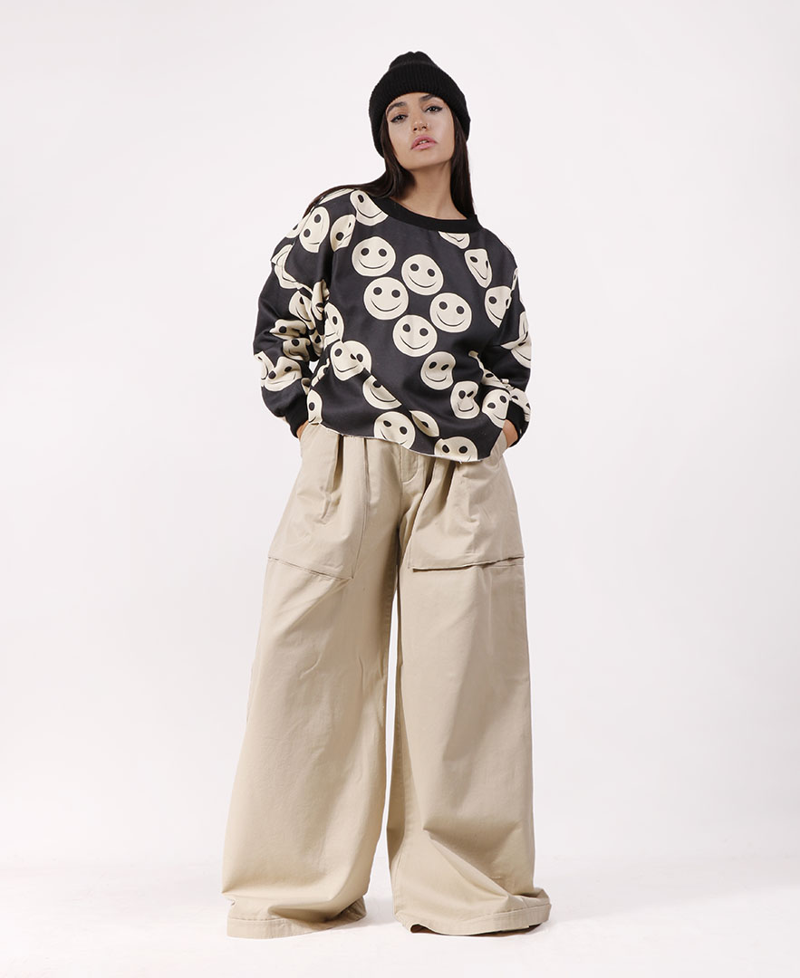 سوییشرت طرحدار زنانه