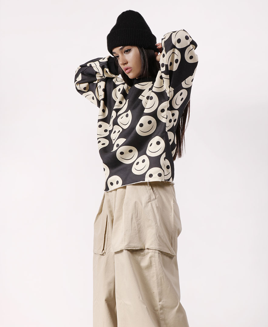 سوییشرت طرحدار زنانه