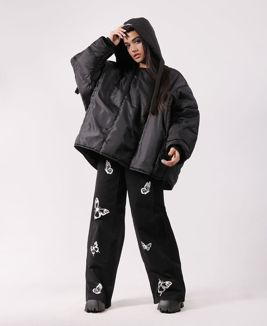 کاپشن جیب دار زنانه