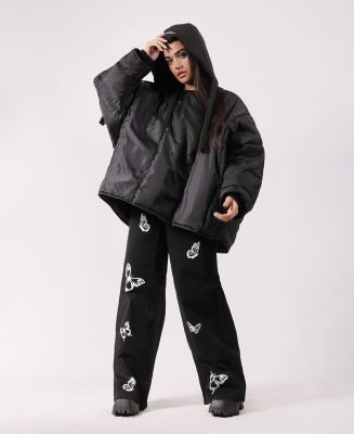 کاپشن جیب دار زنانه