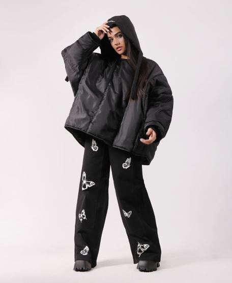 کاپشن جیب دار زنانه