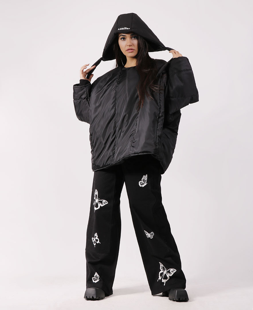 کاپشن جیب دار زنانه