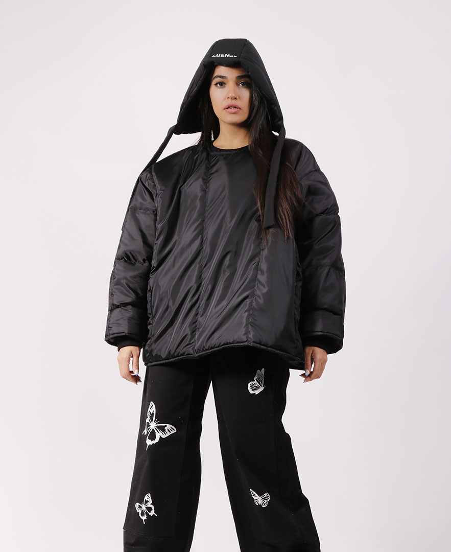 کاپشن جیب دار زنانه