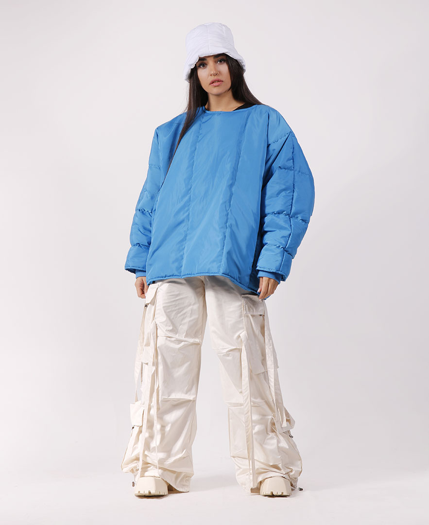 کاپشن جیب دار زنانه