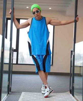 ست رکابی شلوارک مردانه