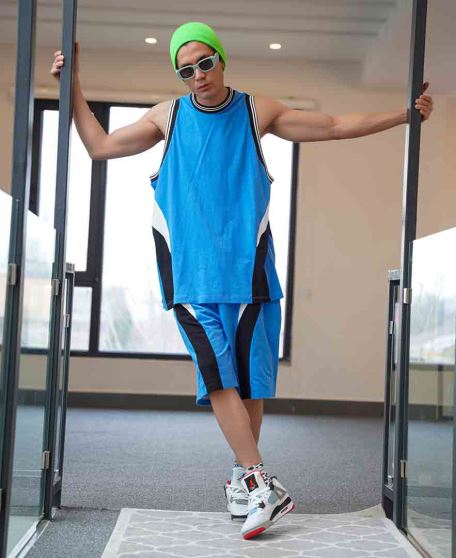 ست رکابی شلوارک مردانه