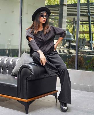 ست سرهمی و کت زنانه