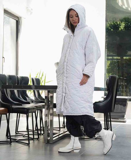 پافر کلاه دار زنانه