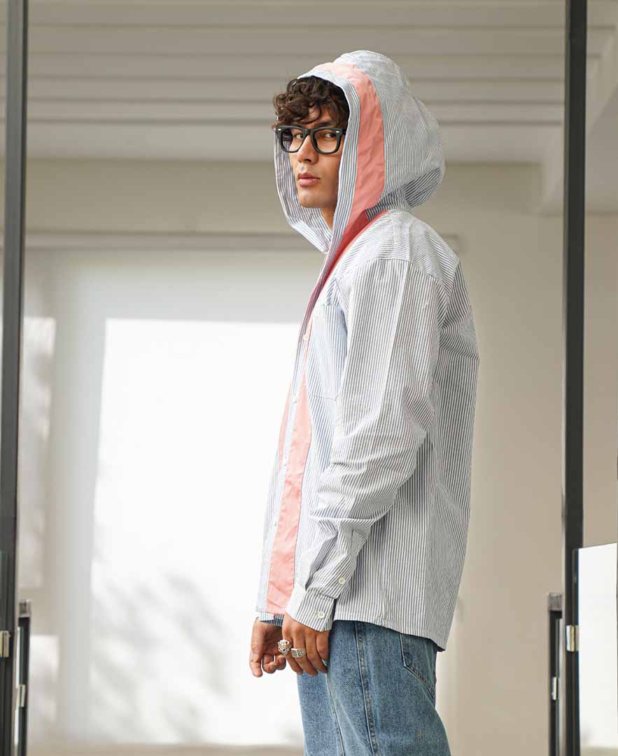 پیراهن ترکیبی مردانه