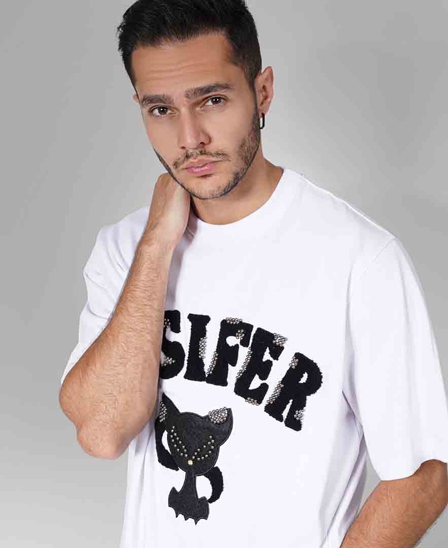 تیشرت تکه دوزی مردانه