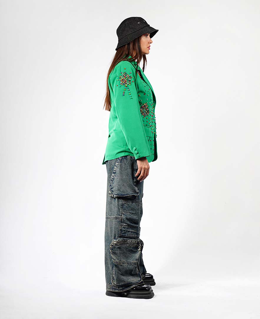 کت خرجکار دار زنانه