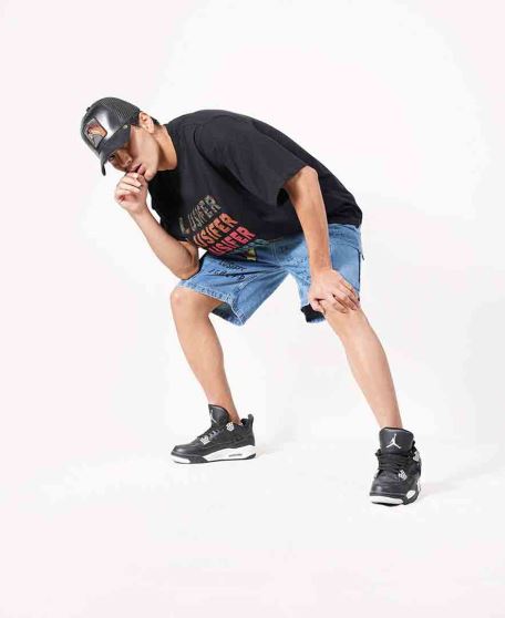 شلوارک چاپ دار مردانه