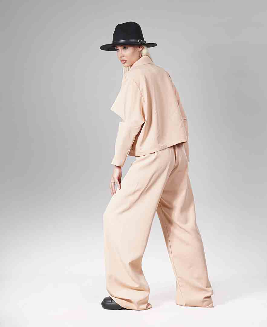 ست سرهمی و کت زنانه