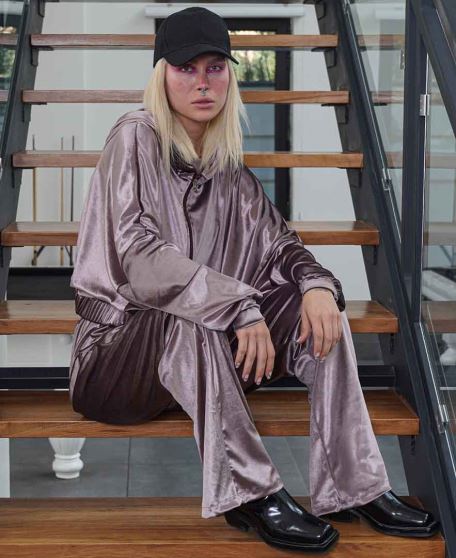 ست تاپ و سوییشرت شلوار زنانه