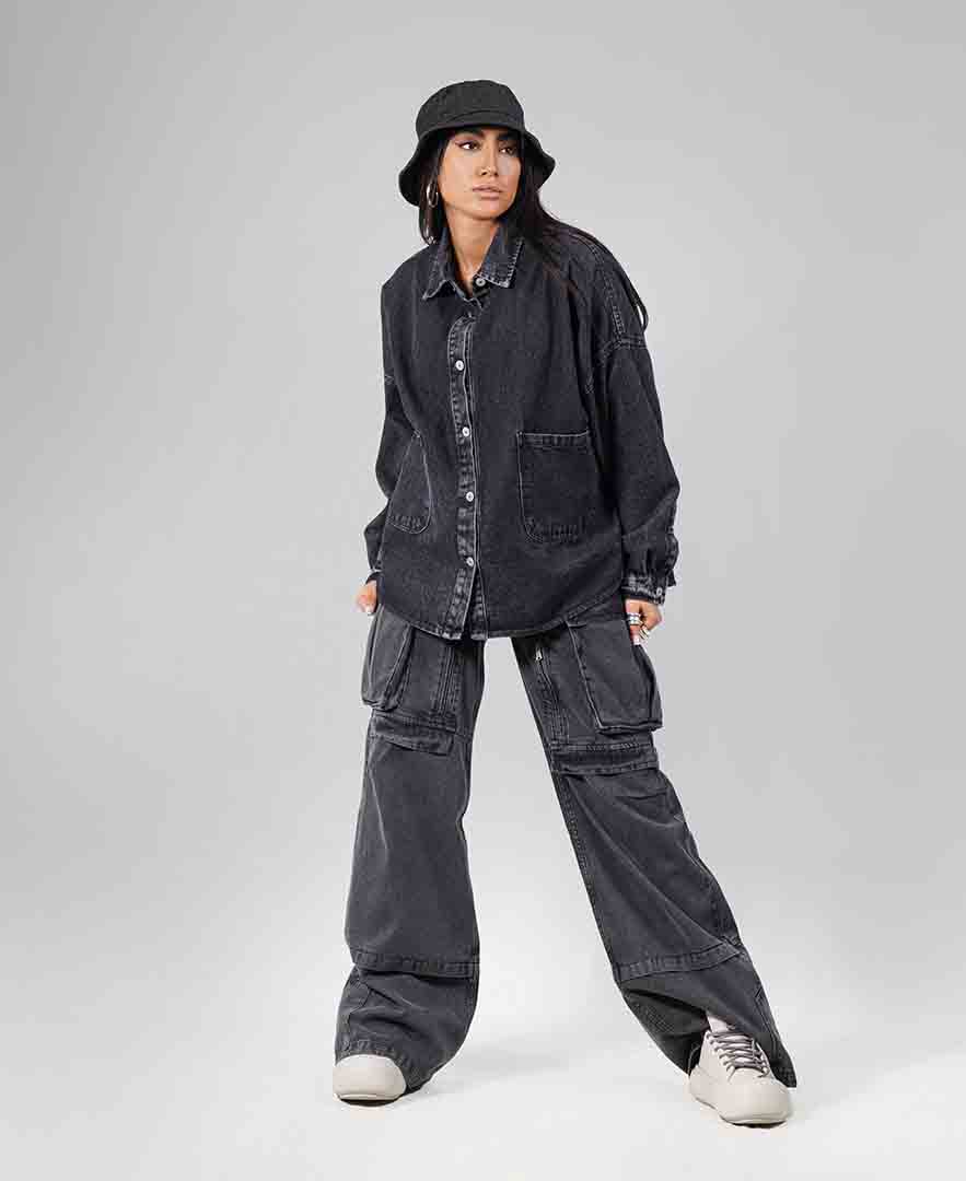 شلوار کارگو زنانه