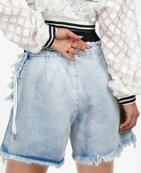 شلوارک بند دار زنانه