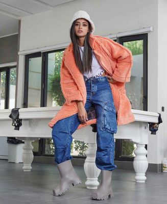 پالتو جیب دار زنانه