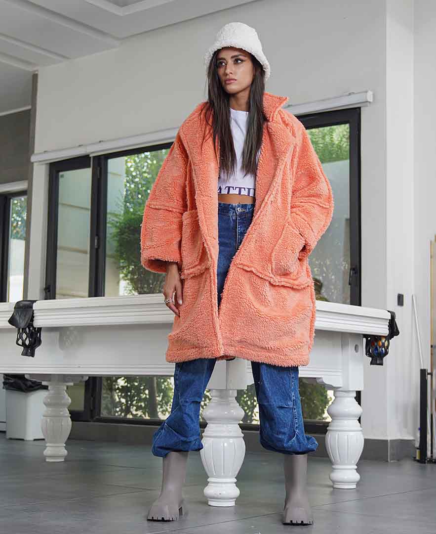 پالتو جیب دار زنانه