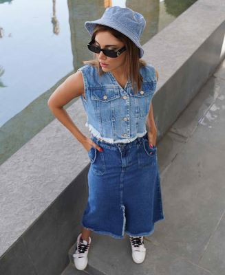 وست جلو دکمه دار زنانه