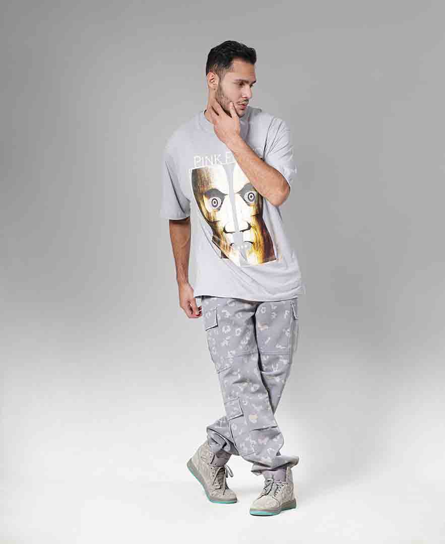 تیشرت چاپ دار مردانه