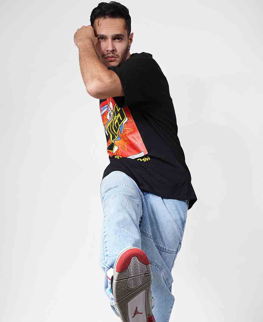 تیشرت چاپ دار مردانه