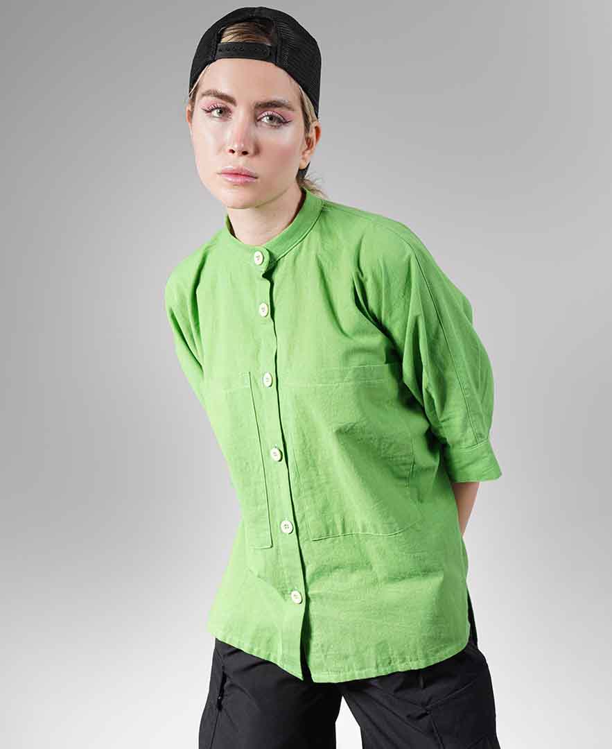 شومیز جلو دکمه دار زنانه