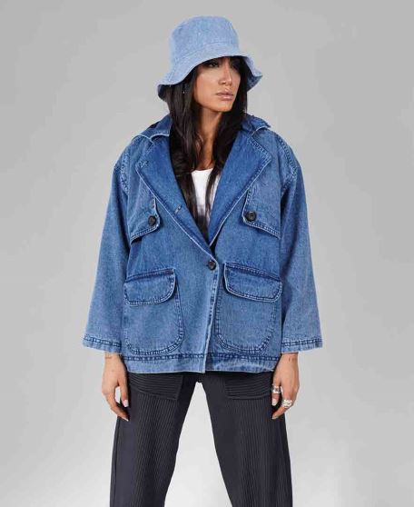 کاپشن دکمه دار زنانه