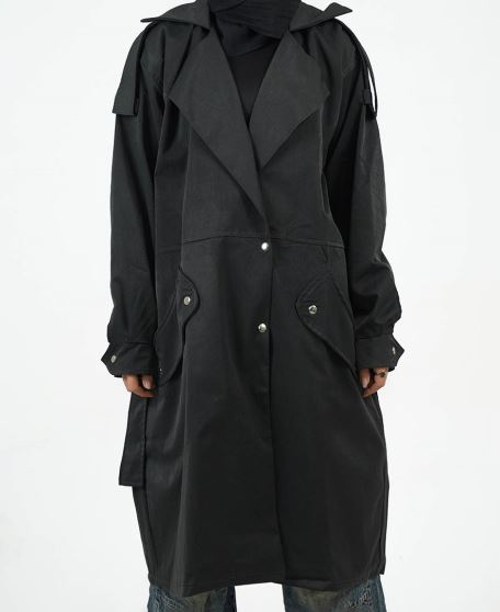 بارانی دکمه دار زنانه