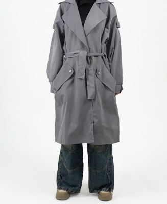 بارانی دکمه دار زنانه