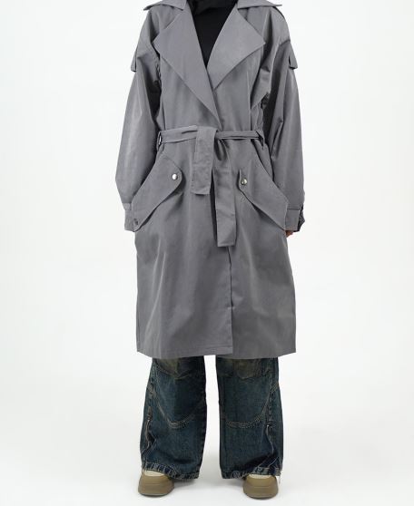 بارانی دکمه دار زنانه