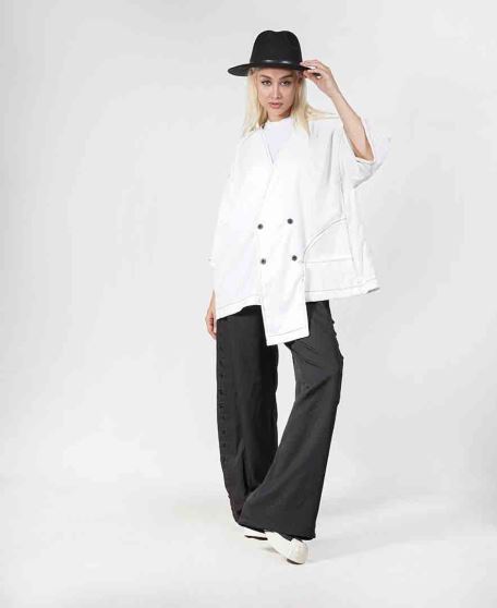 مانتو نامتقارن زنانه