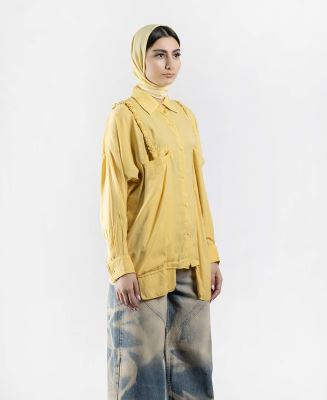 مانتو نامتقارن زنانه