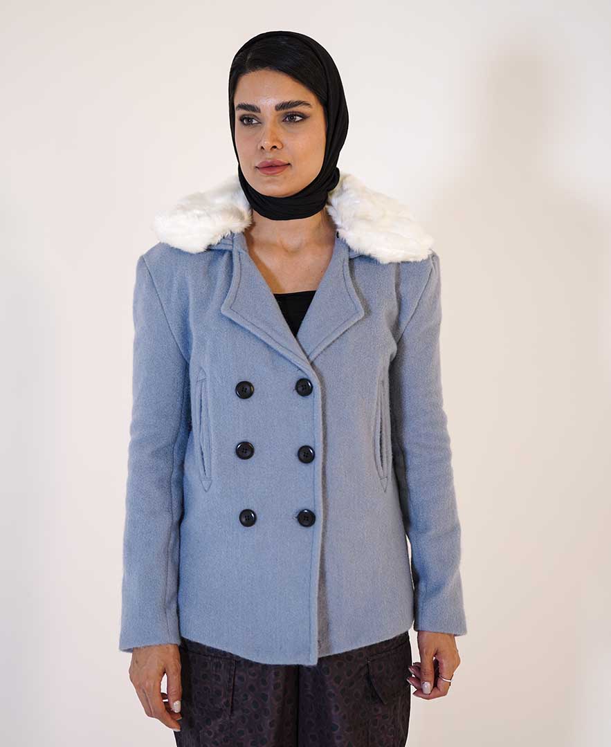 پالتو ترکیبی زنانه