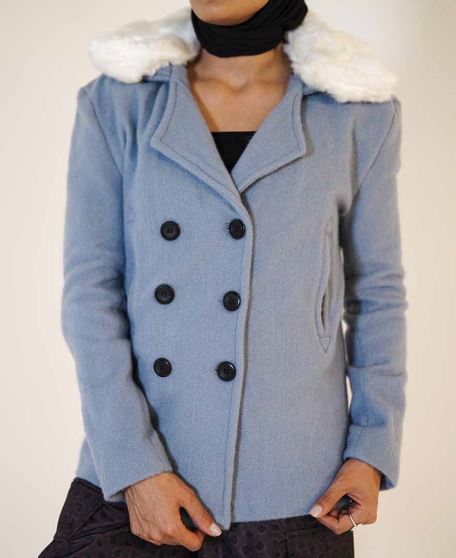 پالتو ترکیبی زنانه