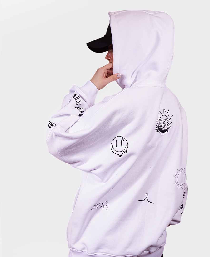 هودی چاپ دار زنانه