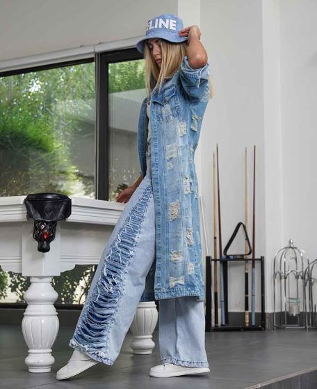 بارانی زاپ دار زنانه