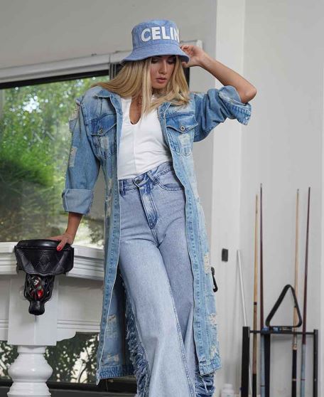 بارانی زاپ دار زنانه