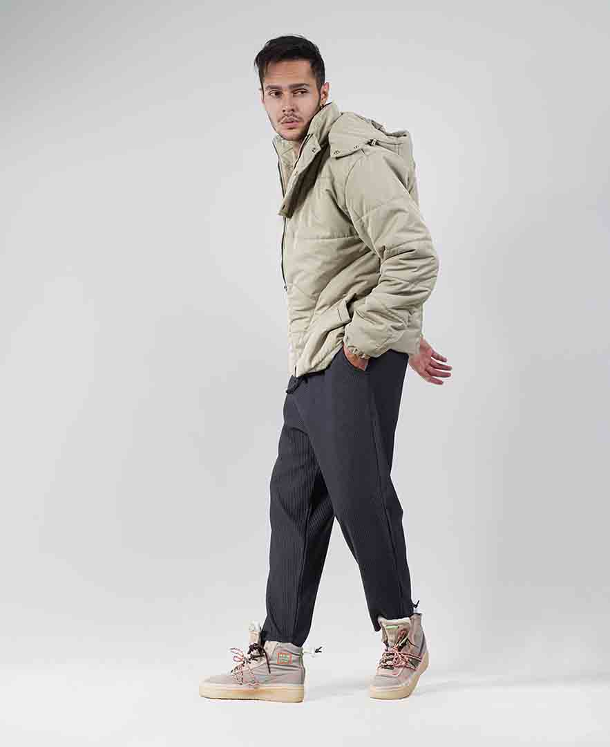 پافر کلاه دار مردانه