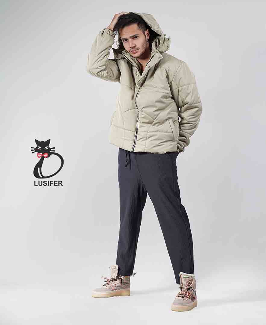 پافر کلاه دار مردانه