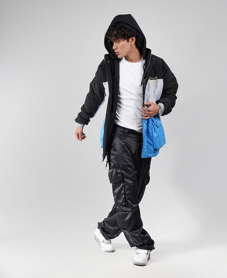 کاپشن ترکیبی مردانه