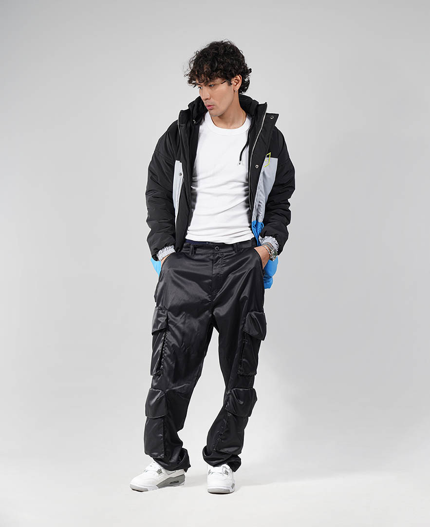 کاپشن ترکیبی مردانه