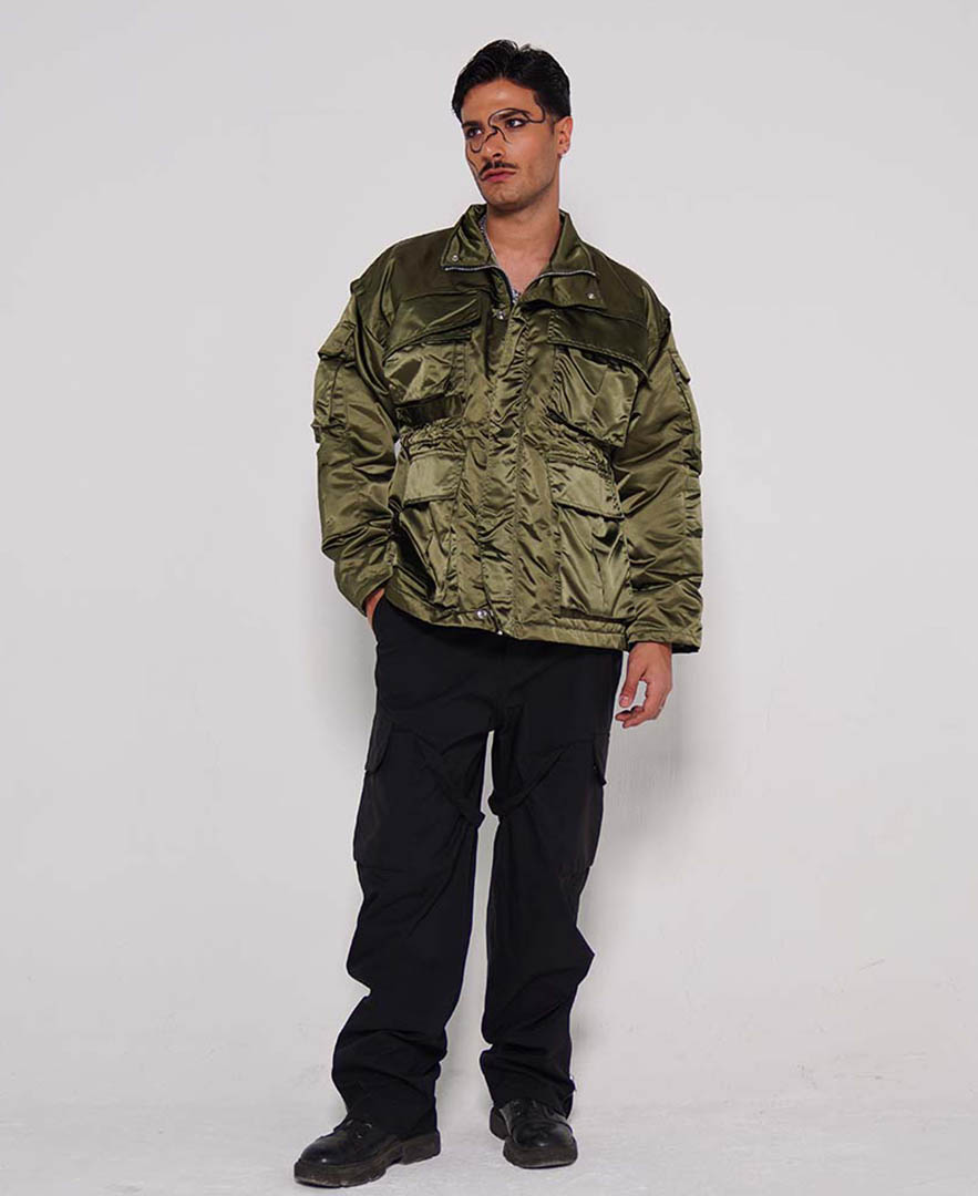 کاپشن جیب دار مردانه