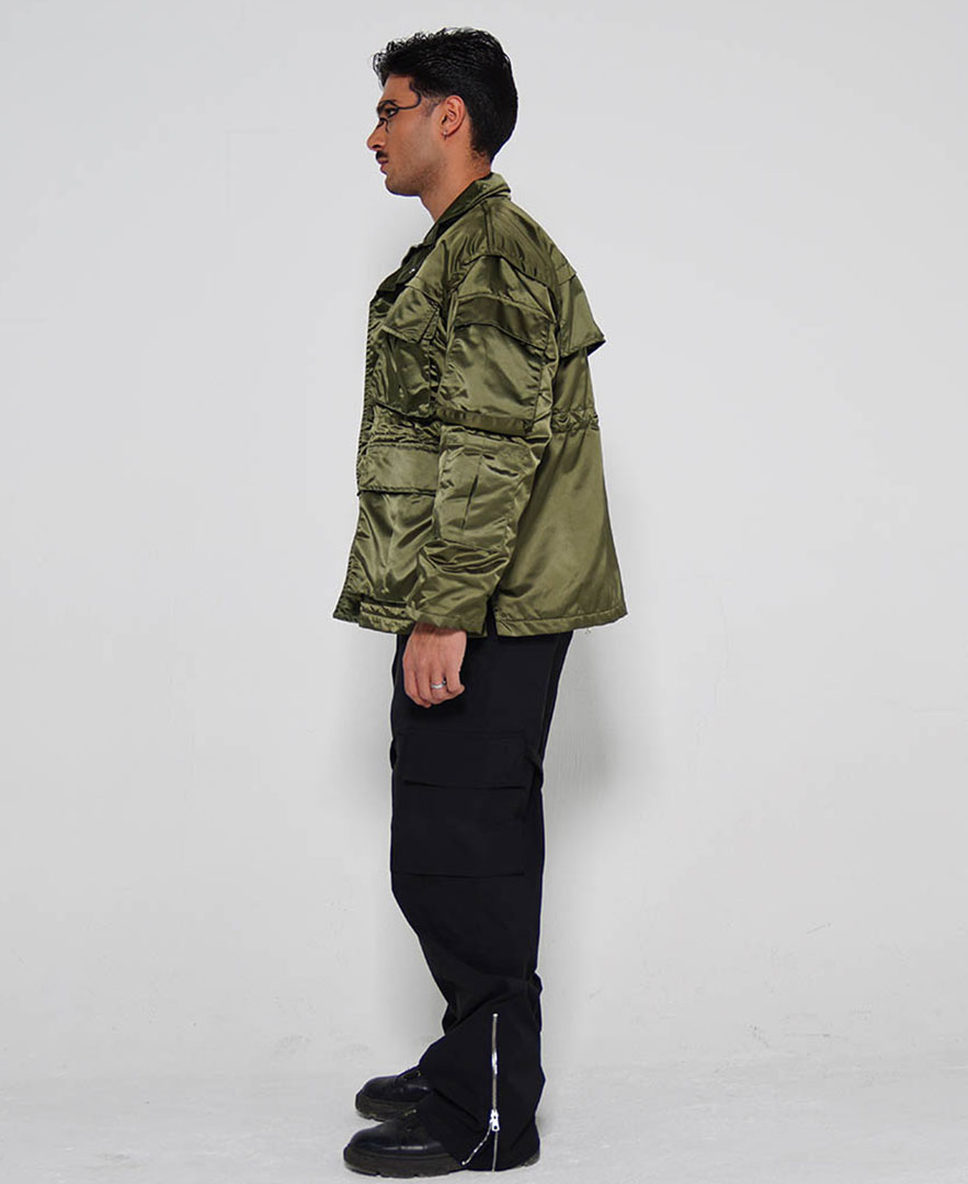 کاپشن جیب دار مردانه